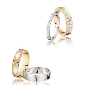 Les bagues de fian�ailles et bagues diamants Fair'Belle / Pfertzel