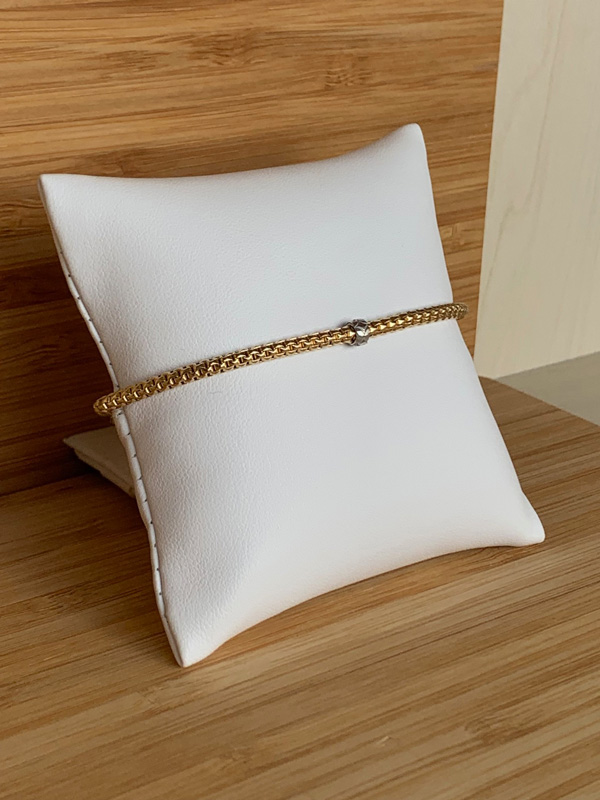 Bracelet extensible en or jaune 18 carats