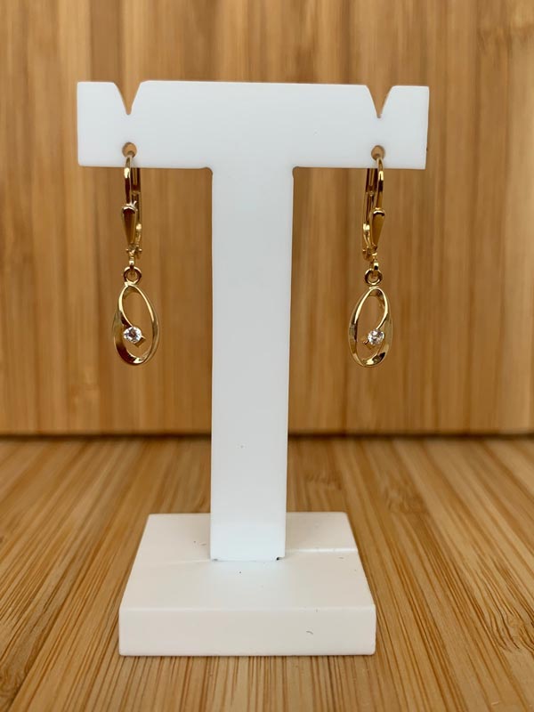 Boucles d'oreilles zircon fantaisie OS6270