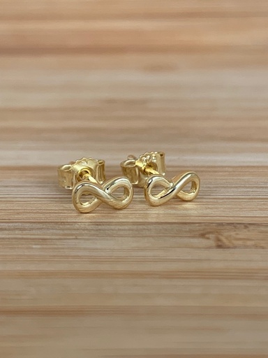 Boucles d'oreilles "Infini" en 9 carats 9BO2224